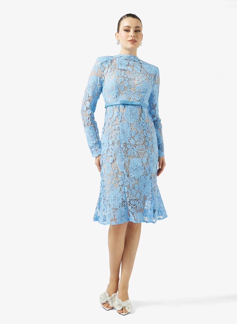 Ella Limited Edition Mermaid Cut Lace Dress - Image 1